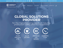 Tablet Screenshot of chemtech-us.com